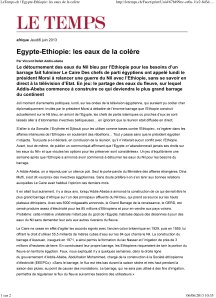 LeTemps.ch | Egypte-Ethiopie_ les eaux de la colère