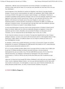 LeTemps.ch | Barrage géant de la discorde sur le Nil Bleu