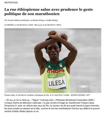 La rue éthiopienne salue avec prudence le geste politique de so